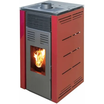 Joima Natur Style Pellet-Kaminofen 8 kW Bordeaux